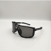 100% Eastcraft Sunglasses Black Frame HiPER Grey Mirror Lens