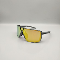 100% Eastcraft Sunglasses Grey Frame HiPER Gold Mirror Lens