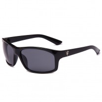 Maui Jim Kanaio Coast Polarized Sunglasses Polished Black Frame Neutral Grey Lens