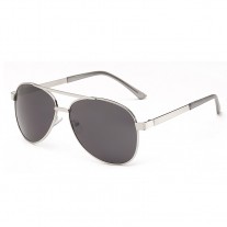 Maui Jim Seacliff Polarized Aviator Sunglasses Silver Frame Neutral Grey Lens