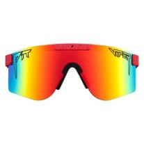Pit Viper Originals Hotshot Polarized Red Yellow Sunglasses