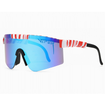 Pit Viper Originals Sunglasses Polarized Red Blue
