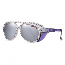 Pit Viper The Uhhmerika The Exciters Polarized Sunglasses Flash Silver