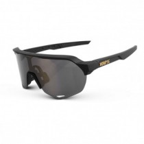 100% S2 Sport Performance Sunglasses Black Frame Smoke Lens