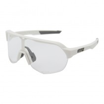 100% S2 Sunglasses White Frame HiPER Clear Lens