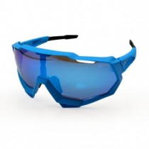100% Speedtrap Sport Cycling Sunglasses Blue Frame Sapphire Lens