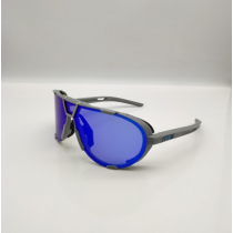 100% Westcraft Sunglasses Grey Frame HiPER Sapphire Multilayer Mirror Lens