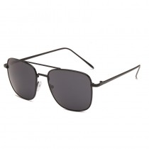 Maui Jim Aviators Polarized Sunglasses Black Metal Frame Black Lens