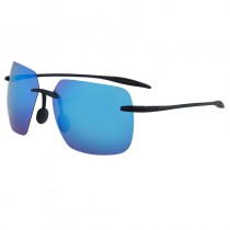 Maui Jim Sports Polarized Sunglasses TR90 Black Frame Blue Lens
