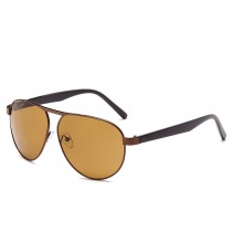 Maui Jim Swinging Bridges Polarized Sunglasses Dark Brown Metal Frame HCL® Bronze Lens