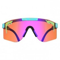 Pit Viper 2000s Motorboat Sunset Pink Orange Sunglasses