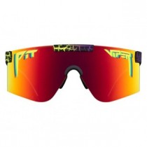Pit Viper 2000s Shockwave Red Yellow Sunglasses