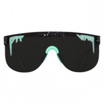 Pit Viper 2000s Thundermint Ellipticall Black Sunglasses