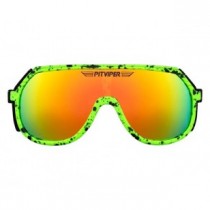 Pit Viper Boomslang Grand Prix Orange Green Sunglasses