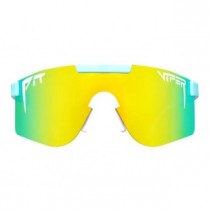 Pit Viper Originals Cannonball Polarized Yellow Green Sunglasses