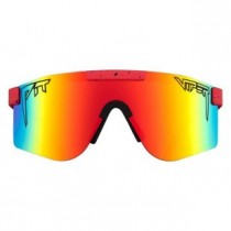 Pit Viper Originals Hotshot Polarized Red Yellow Sunglasses