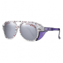 Pit Viper The Uhhmerika The Exciters Polarized Sunglasses Flash Silver