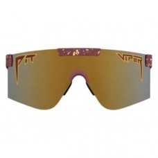 Pit Viper 2000s Burgundy Yellow Sunglasses