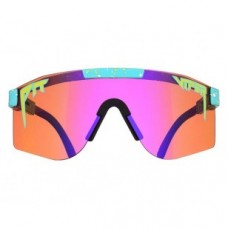 Pit Viper 2000s Motorboat Sunset Pink Orange Sunglasses
