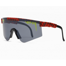 Pit Viper Originals Sunglasses Polarized Red Grey
