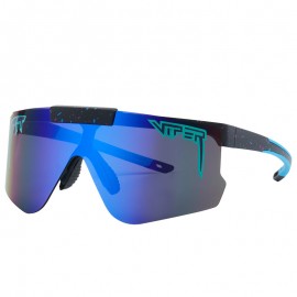 Pit Viper Flip-Offs Sunglasses Blue Lens
