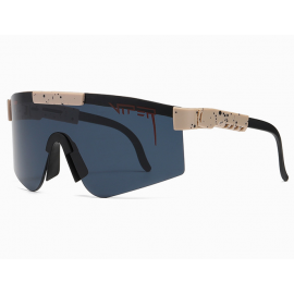 Pit Viper Originals Sunglasses Black Grey Lens
