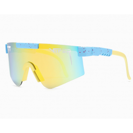 Pit Viper Originals Sunglasses Polarized Gold Lens
