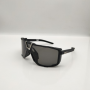 100% Eastcraft Sunglasses Black Frame HiPER Grey Mirror Lens