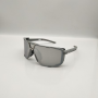 100% Eastcraft Sunglasses Grey Frame HiPER Grey Mirror Lens