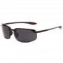 Maui Jim Ho'okipa Polarized Sunglasses Dark Brown Frame Gray Lens
