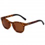 Maui Jim Tail Slide Polarized Sunglasses Havana Frame Dark Brown Lens