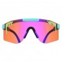 Pit Viper 2000s Motorboat Sunset Pink Orange Sunglasses