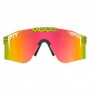 Pit Viper Originals Carnivore Pink Yellow Sunglasses