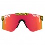 Pit Viper Originals Pink Yellow Carnivore Sunglasses