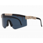 Pit Viper Originals Sunglasses Black Grey Lens