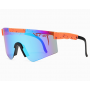 Pit Viper Originals Sunglasses Orange Blue