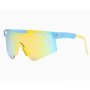 Pit Viper Originals Sunglasses Polarized Gold Lens