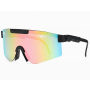 Pit Viper Originals The Miami Nights Sunglasses Pink Fade