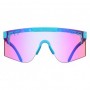 Pit Vipers 2000s Free Range Climax Blue Pink Sunglasses